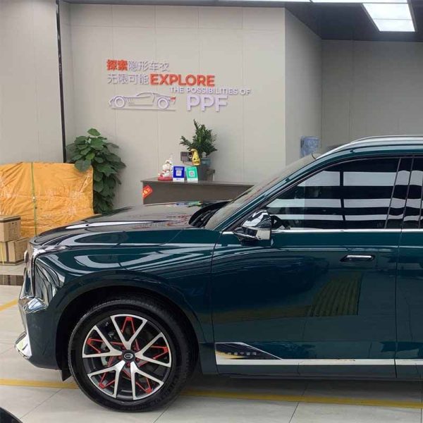 PreproPPF Car Clear Film PR-Q03 Trumpchi GS8 installed