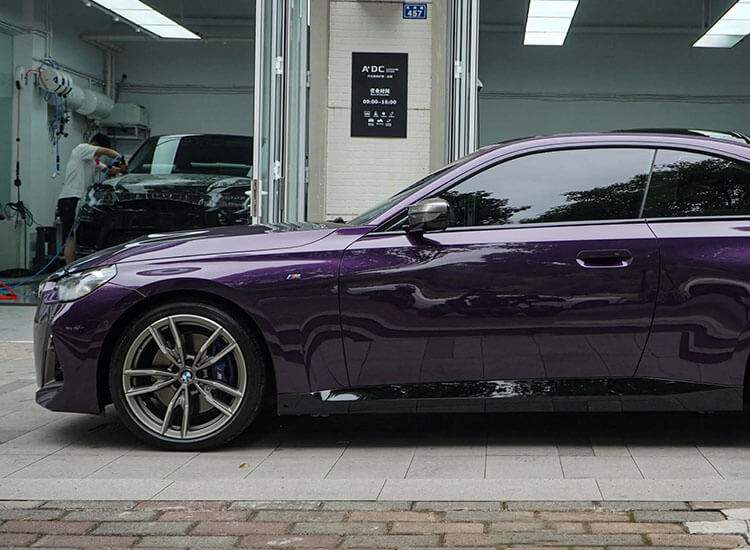 BMW-1 M240i with clear PPF film