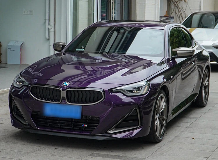 BMW-1 M240i with clear PPF film (2) BMW-1 M240i with clear PPF film