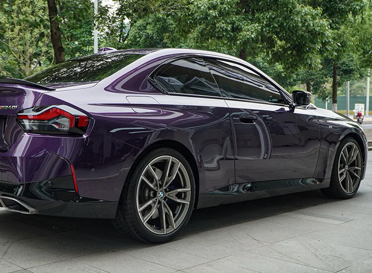BMW-1 M240i with clear PPF film