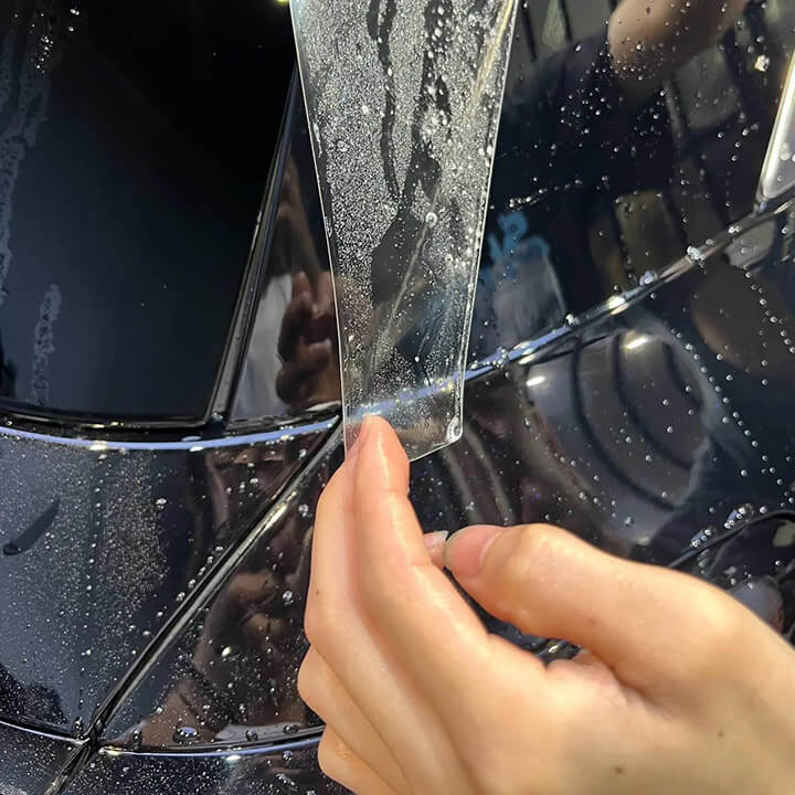 Clear PPF film AITO M9 23 Clear PPF film AITO M9 installation