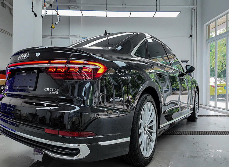 Clear PPF film Audi A8L
