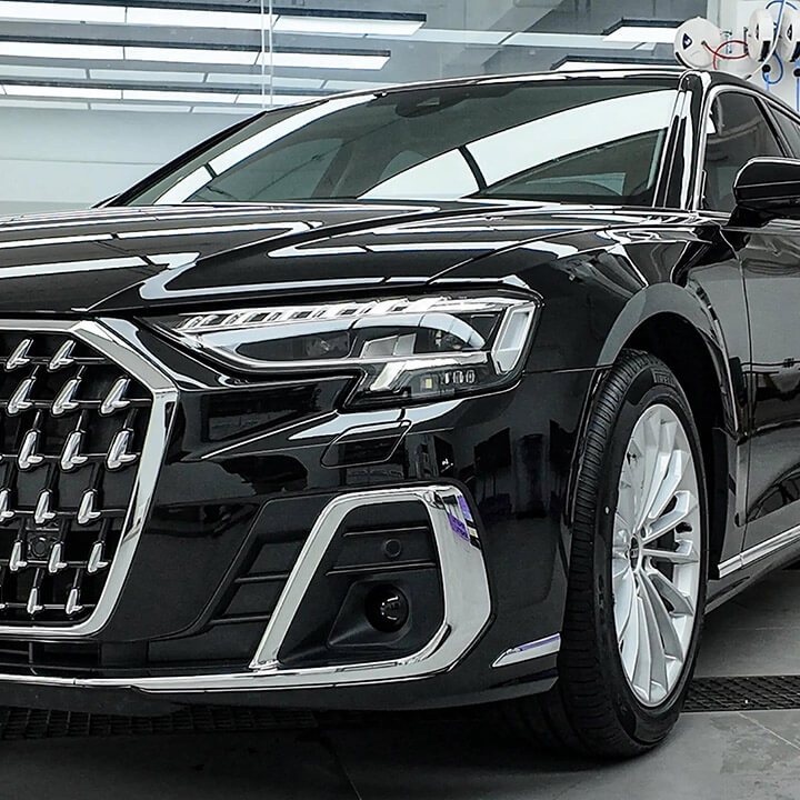 Clear PPF film Audi A8L