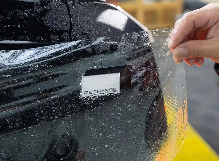 Clear PPF film XC90 1 Clear PPF film XC90