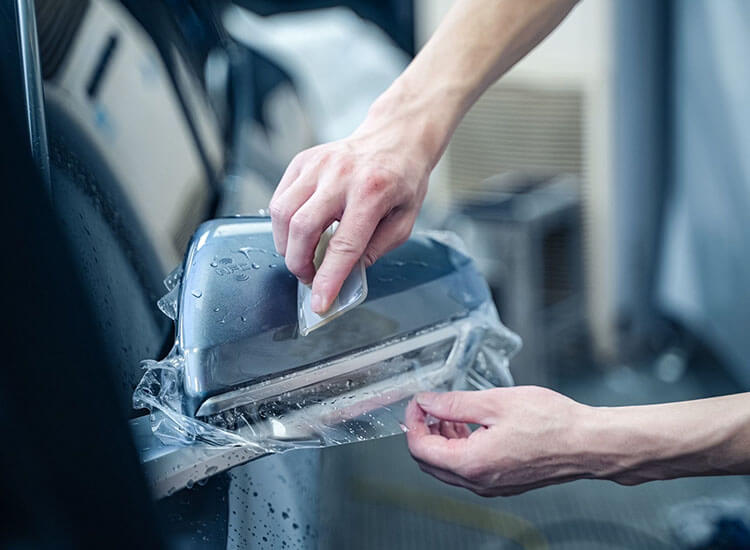 PPF installing process