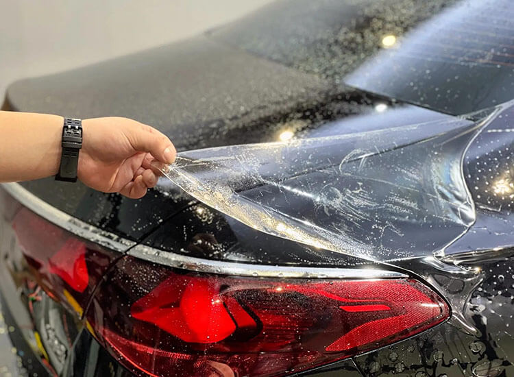 PreproPPF TPU film, Benz installing