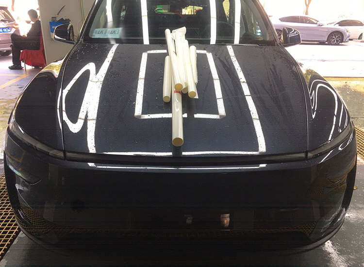 Tesla model X PPF installation Tesla model X PPF installation