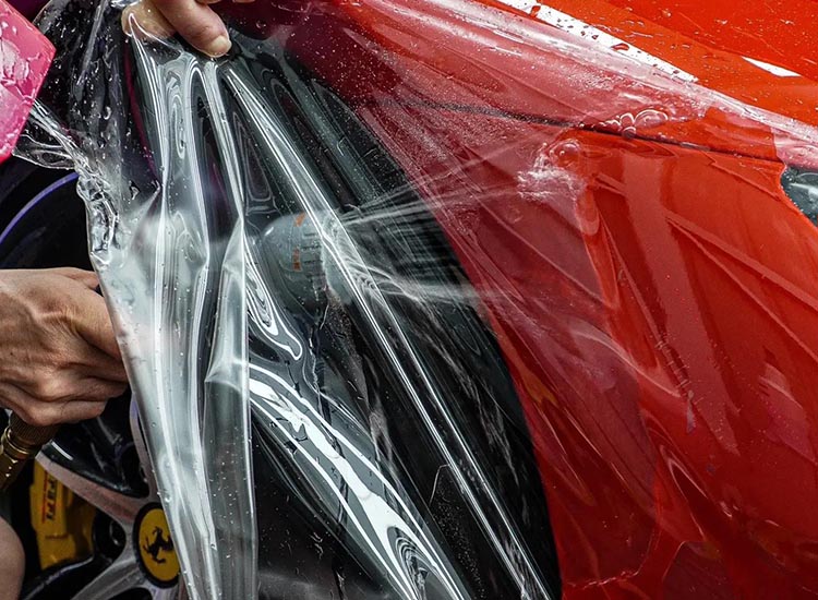 Clear TPU PPF Ferrari